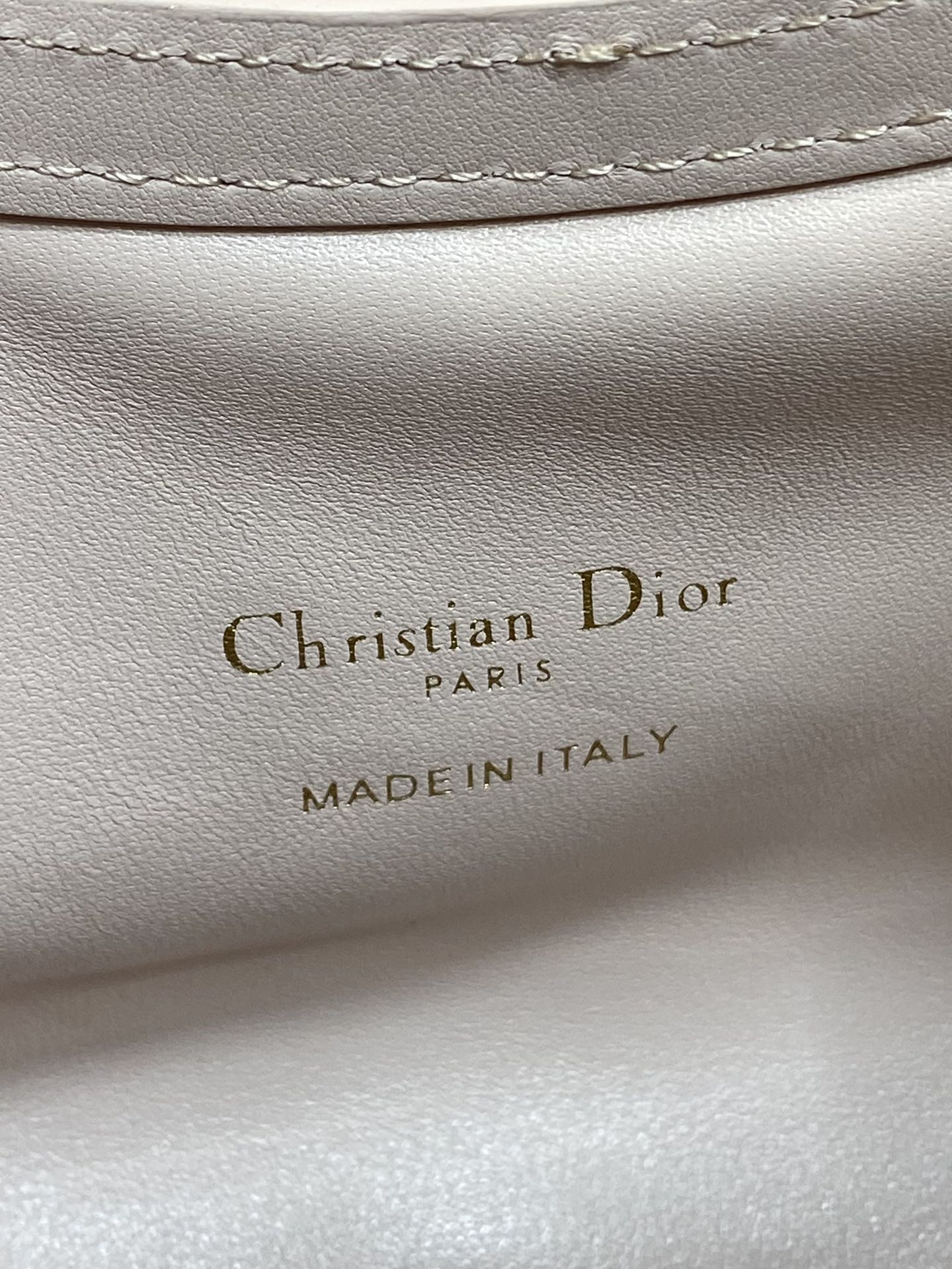 DIOR 25S JOLIE TOP HANDLE MINI BAG 18 IN BABY PINK CALFSKIN GOLD HARDWRE